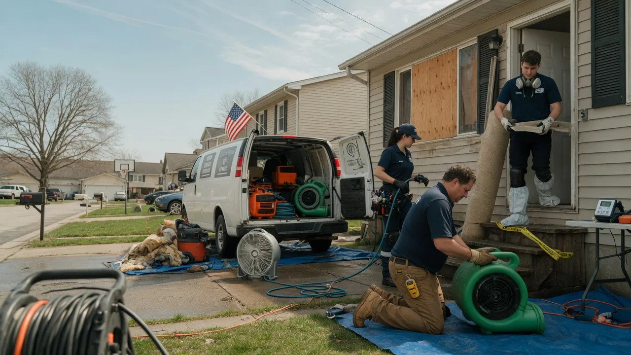 Water Damage Restoration in Grace City, ND near me
